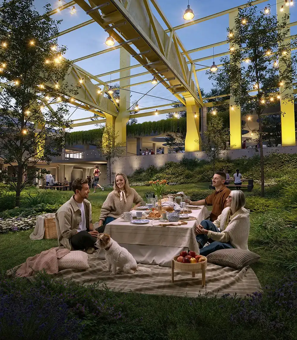 Dwa hektary zieleni na terenie superkwartału